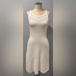 Cute Abercrombie Kids White Maxi Knitted Dress